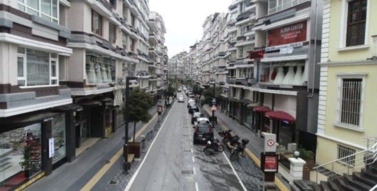 Samsun’da vatandaşlar çağrıya uydu, boş sokaklar havadan görüntülendi