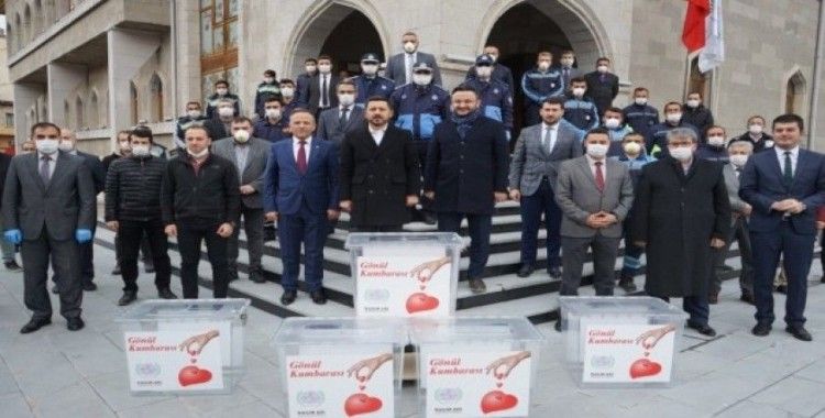 Nevşehir’de ihtiyaç sahipleri için “Gönül Kumbarası” projesi başladı