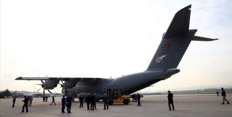 MSB: 'Sağlık malzemelerini taşıyan TSK'ye ait uçak İspanya'ya iniş yaptı'