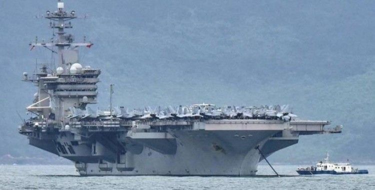 ABD, USS Theodore Roosevelt uçak gemisinden 2 bin 700 askerini tahliye ediyor