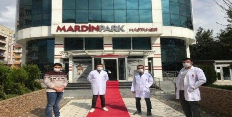 Mardin'de 66 yaşındaki hasta koronavirüsü yenerek taburcu oldu