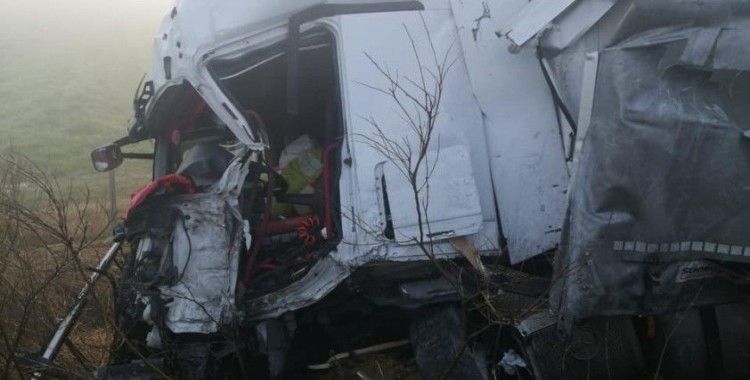 Bulgaristan'da 22 tırın karıştığı zincirleme kazada ölü sayısı 2'ye çıktı