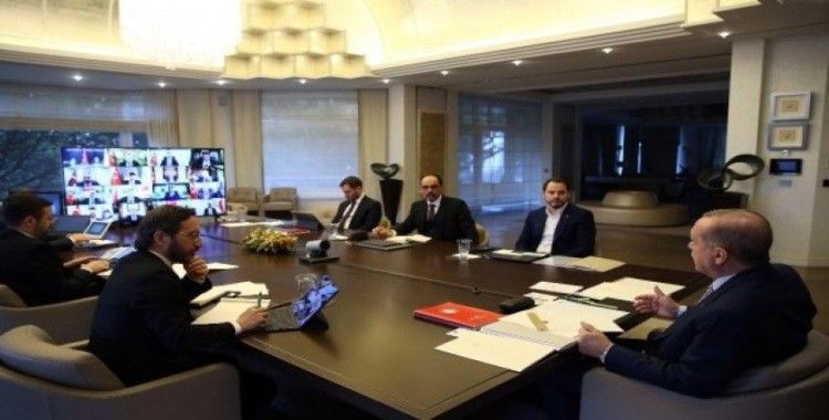 Başkan Altay Cumhurbaşkanı Erdoğan ile görüştü