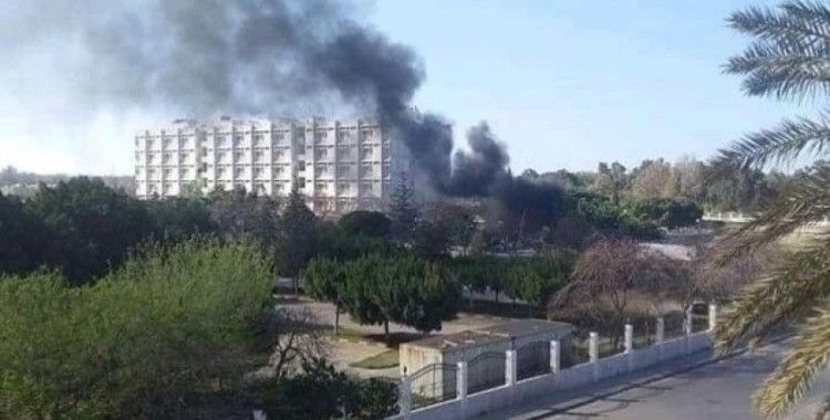 Libya'da Hafter güçleri korona virüsü hastalarının tedavi edildiği hastaneyi vurdu