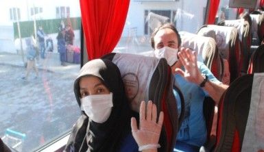 İspanya'dan getirilen 93 vatandaşın karantina süreci sona erdi