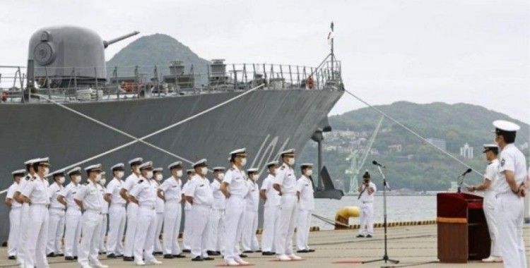 Japon savaş gemisi Orta Doğu’ya gidiyor