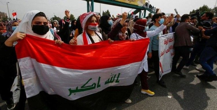 Irak'ta kanlı protestolar yeniden başladı: 1 ölü, 4 yaralı