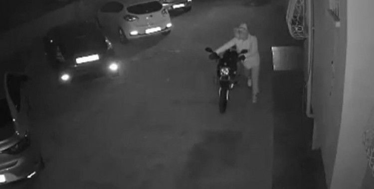 Tarsus’ta motosiklet hırsızlığı