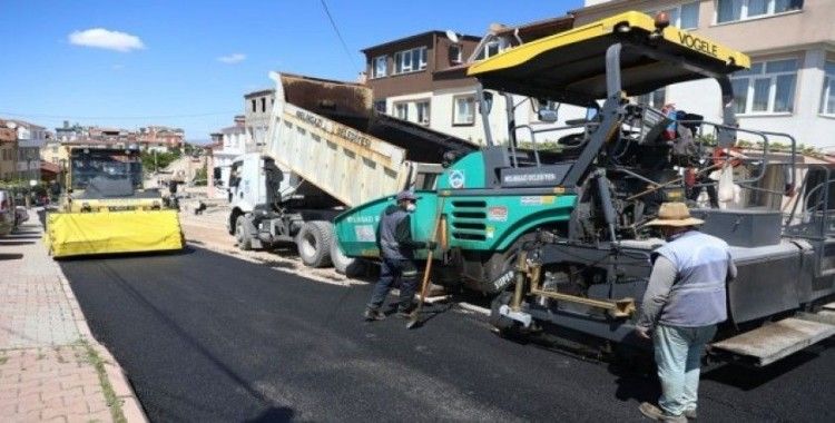 Eskişehir Bağları’nda 3 mahalle 6 sokak asfaltlandı