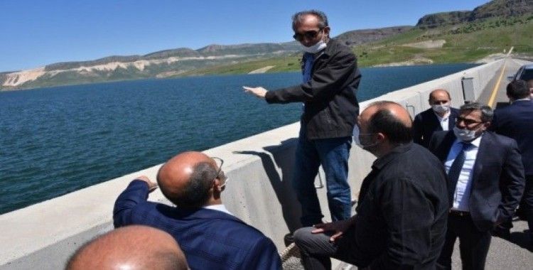 DSİ Genel Müdür Vekili Yıldız, Ilısu Barajında incelemede bulundu
