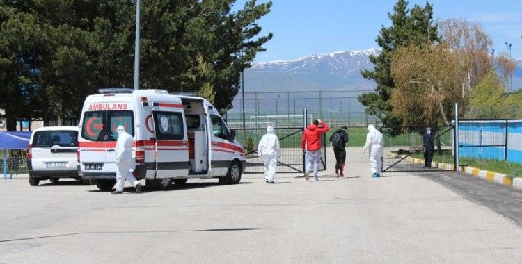 Erzurumspor tesislerinde 60 kişi karantina altında