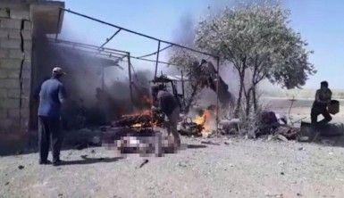 Resulayn'da bomba yüklü motosiklet patladı