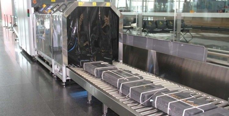 Yolcuların bagajları ultraviyole ışıkları ile temizlenecek