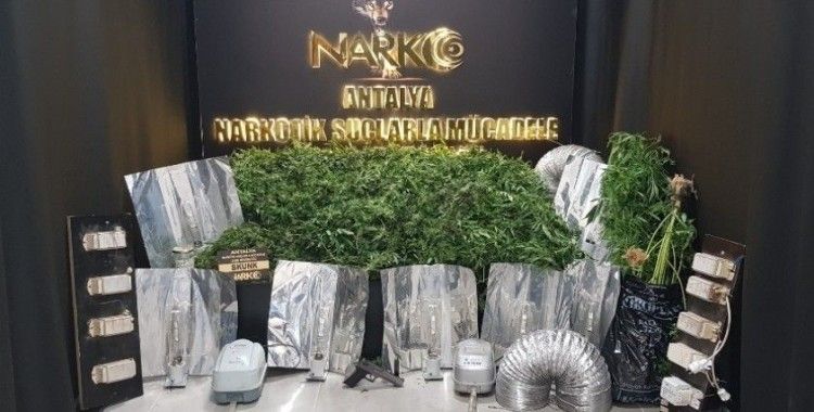Antalya'da uyuşturucu operasyonlarında 41 kişi tutuklandı