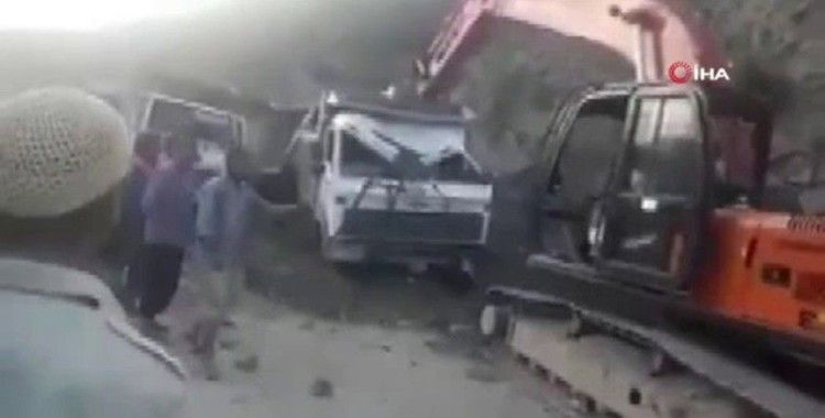 Keşmir'de heyelan: 1 ölü, 2 yaralı