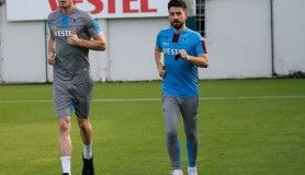 Trabzonspor, çalışmalarına akşam antrenmanıyla devam etti
