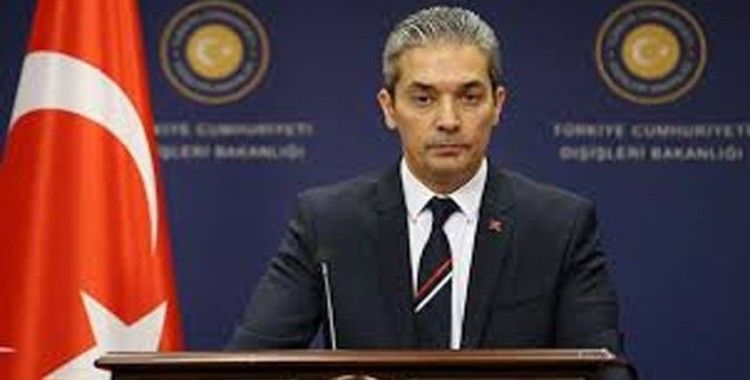 Dışişleri Bakanlığı Sözcüsü Aksoy'dan ABD'nin ASA kararına ilişkin açıklama