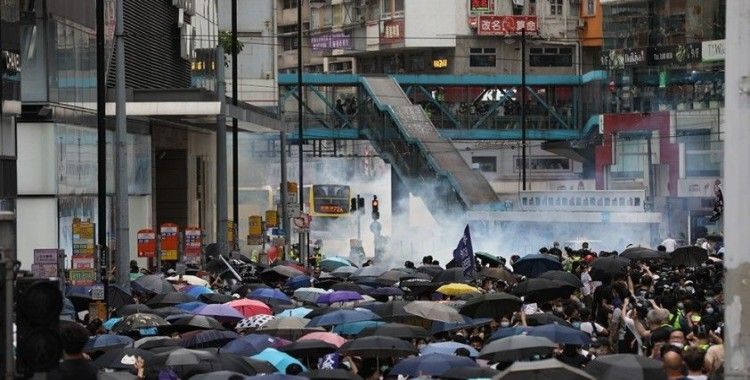 Hong Kong’da Çin’in yeni güvenlik yasa tasarısı protesto edildi
