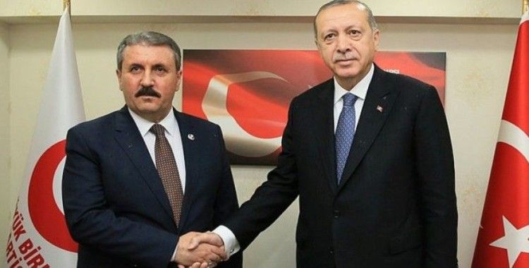 Destici'den Cumhurbaşkanı Erdoğan ve siyasi parti liderlerine bayram telefonu
