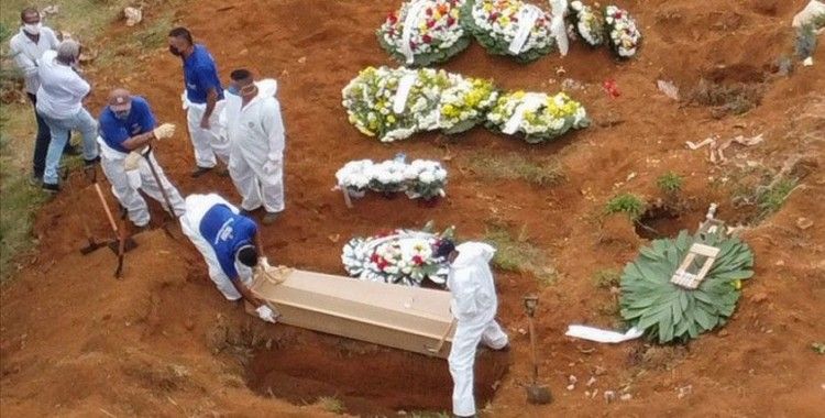 Brezilya'da Kovid-19 nedeniyle ölenlerin sayısı 22 bin 666'ya yükseldi
