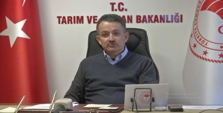Bakan Pakdemirli, video konferans aracılığıyla Ak Parti İzmir İl Teşkilatı ile bayramlaştı