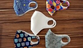 Yaz sıcağına karşı antibakteriyel konforlu maske