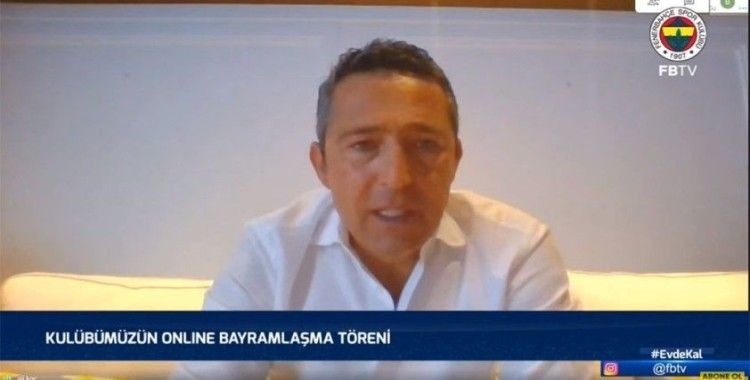 Fenerbahçe’de sanal bayramlaşma töreni yapıldı