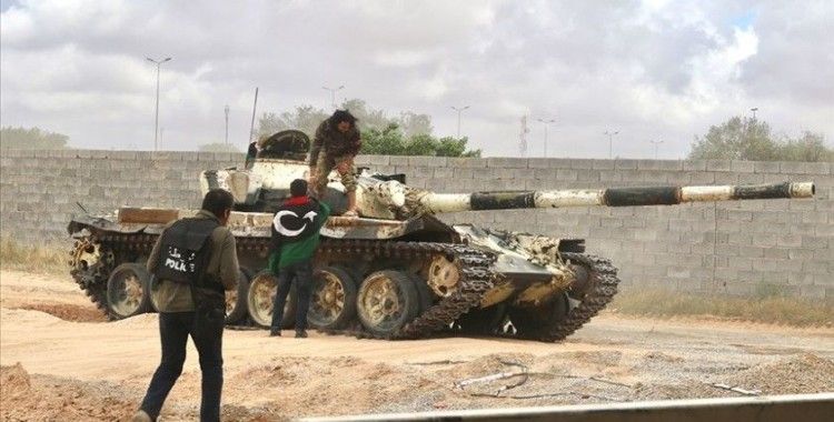 Libya ordusu başkent Trablus'un güneyindeki Ayn Zara'da kontrolü sağladı
