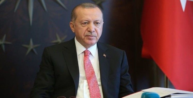 Cumhurbaşkanı Erdoğan, Azerbaycan Cumhuriyeti'nin 102. yıl dönümünü kutladı