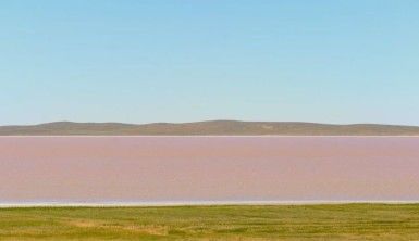 Tuz Gölü pembe renge büründü