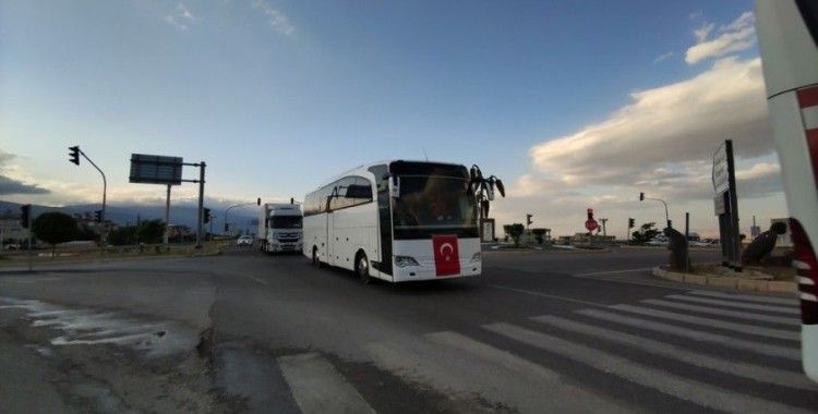 TSK'dan Suriye sınırına askeri personel sevkiyatı