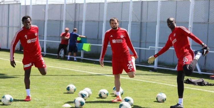Sivasspor, Denizlispor maçı hazırlıklarını sürdürdü