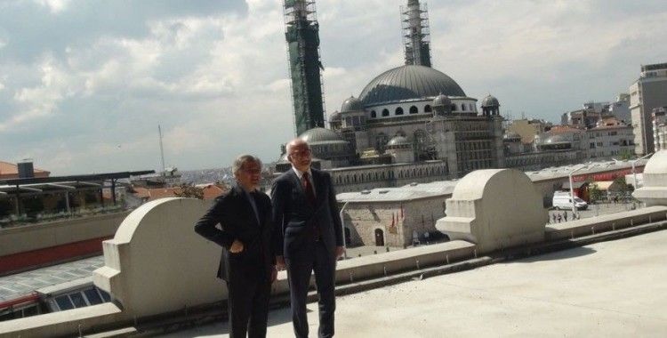 Kültür Bakanı Yardımcısı Demircan: “Taksim Camii’nin yüzde 90’ı bitti”