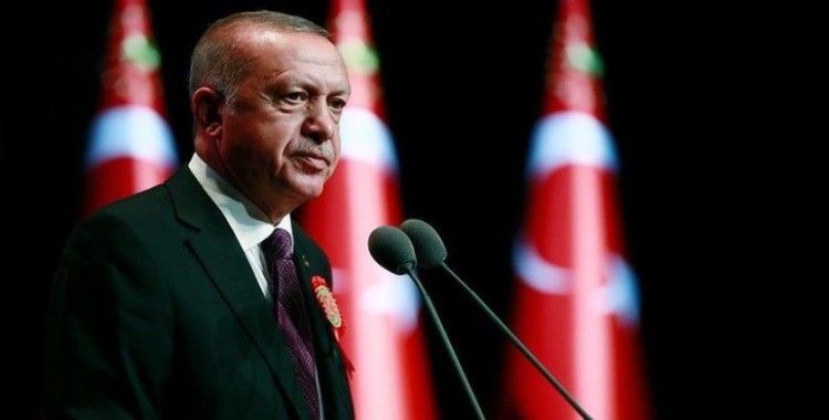 Cumhurbaşkanı Erdoğan'dan şehitler için başsağlığı mesajı