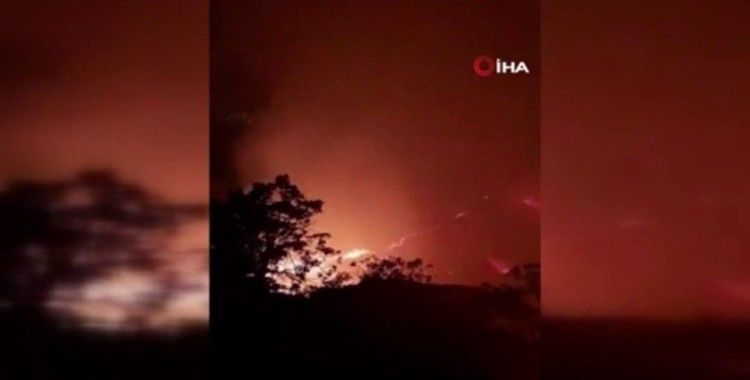 İran’ın Zagros Dağları’nda çıkan orman yangını günlerdir söndürülemedi