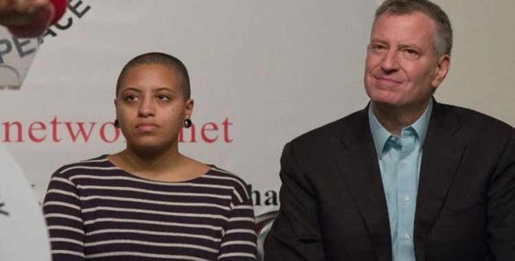 Protestolarda New York Belediye Başkanı'nın kızı da gözaltına alındı