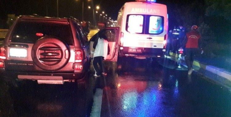 Edremit'te kaza: 2 yaralı