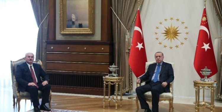 Cumhurbaşkanı Erdoğan Yargıtay Başkanı Akarca'yı kabul etti