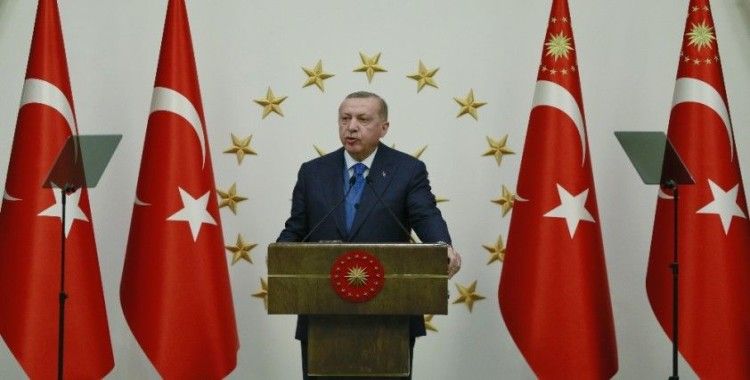 Cumhurbaşkanı Erdoğan, Libya Başbakanı Fayiz Es-Serrac'ı kabul etti