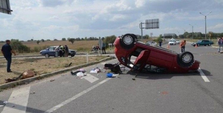 Kütahya'da bin 345 ölümlü ve yaralanmalı trafik kazası meydana geldi