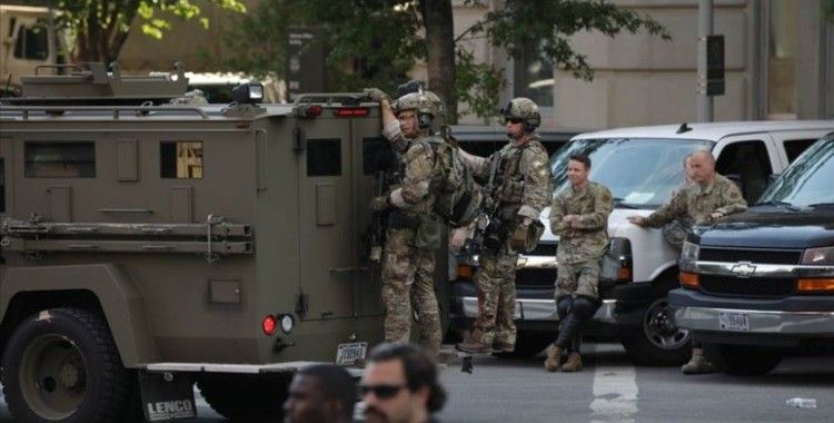 Pentagon askerleri Washington bölgesinden çekiyor