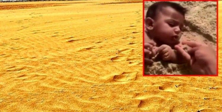 Suudi Arabistanlı vatandaş, bebeğine kum yedirdi