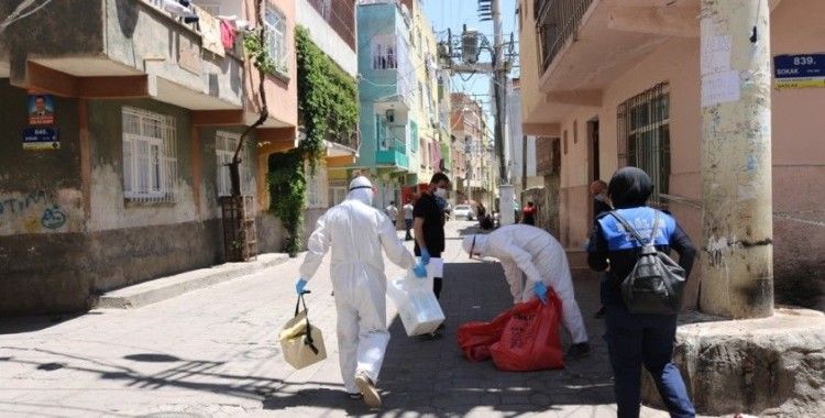 18 kişide koronavirüs çıktı, 3 sokak karantinaya alındı