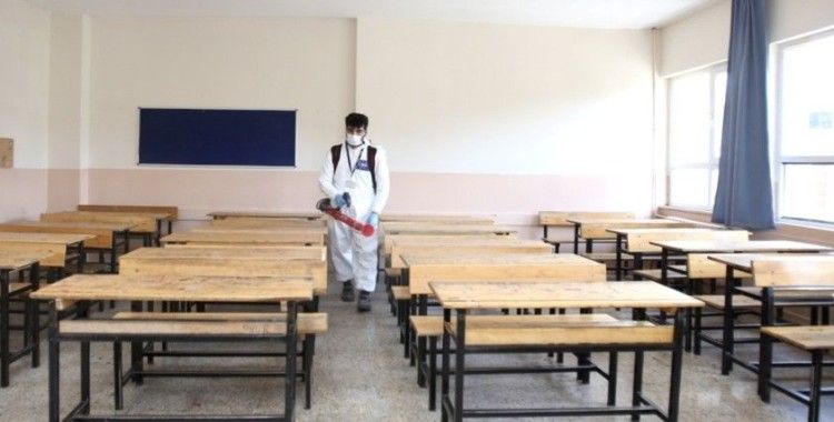 İstanbul'da okullar LGS sınavı öncesi temizlendi