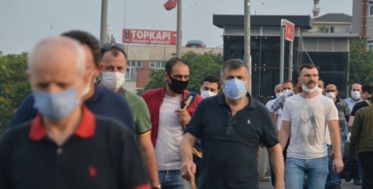 İstanbullular güne maske ile uyandı
