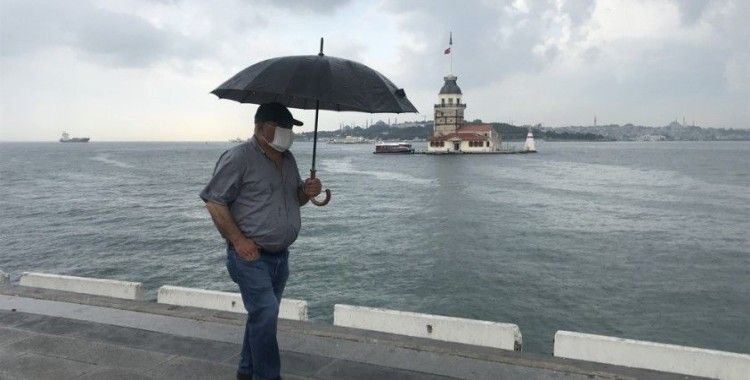 Anadolu Yakası’nda beklenen yağmur başladı