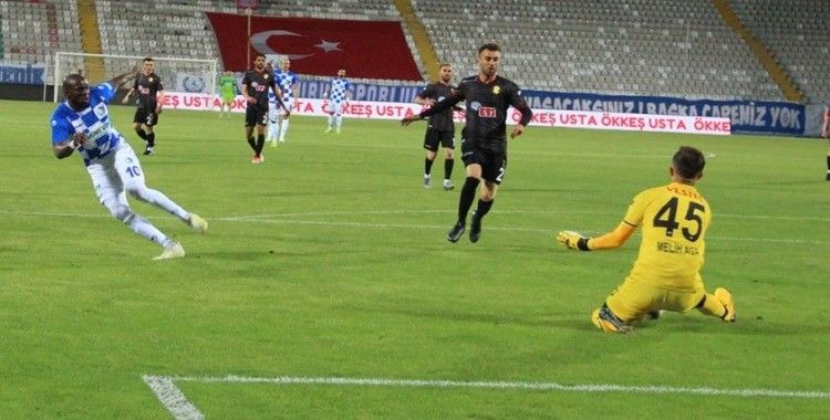 BB Erzurumspor, Eskişehirspor'u 1- 0 mağlup etti