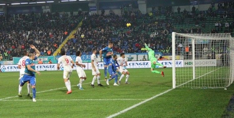Antalyaspor ve Çaykur Rizespor Süper Lig’de 23. randevuda