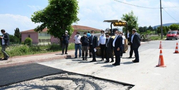 İnegöl Yeniceköy'de su baskınının yaraları sarılıyor