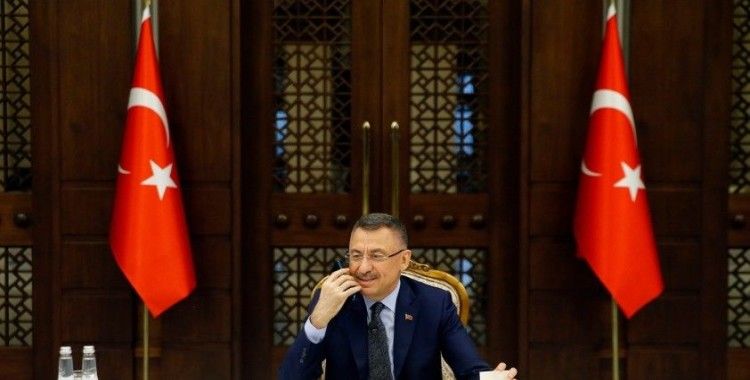 Cumhurbaşkanı Yardımcısı Oktay, Özbekistan Başbakan Yardımcısı Umurzakoy ile görüştü